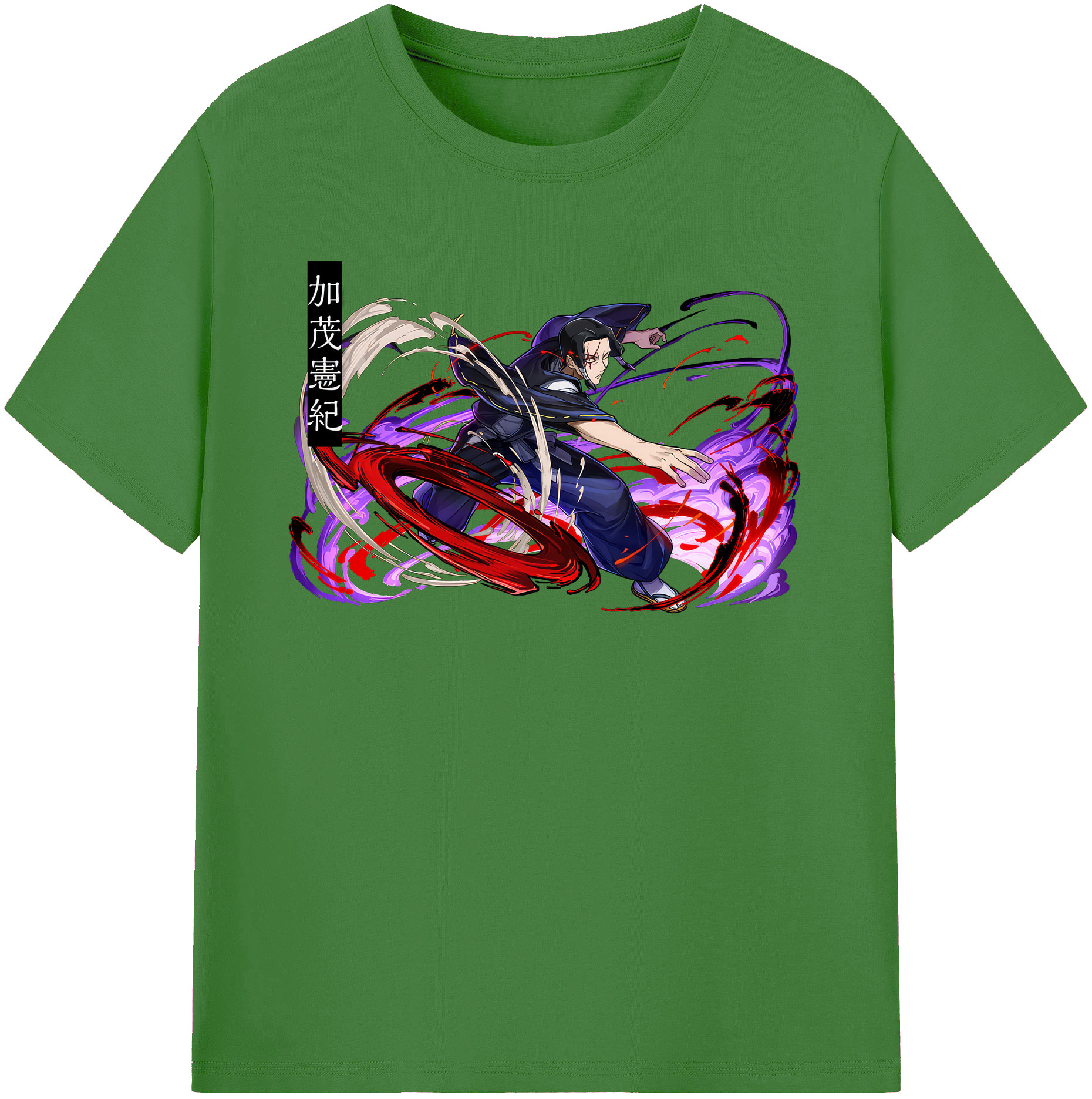 （画像用） 呪術廻戦 Jujutsu Kaisen レディースカジュアルプリントTシャツ（綿100％）